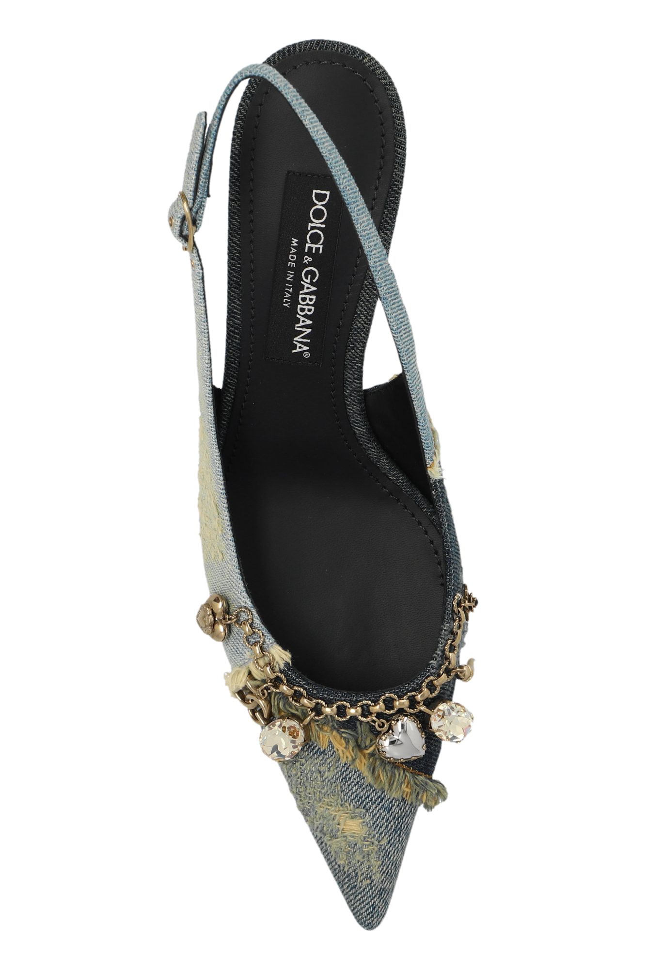 Dolce & Gabbana BLUE HEELED SHOES WITH APPLIQUES シューズ Blue Heeled shoes with appliqués Dolce & Gabbana - Vitkac AS
